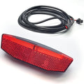 Ebike Rear Tail Light,Ebike 6V-60V LED Riding Tailight,Motorcycle Led Light Equipment Waterproof Connector for Electric Bike Accessories