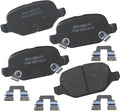Bendix Premium SBC1744 Ceramic Rear Brake Pads for Fiat 500 2017-2013