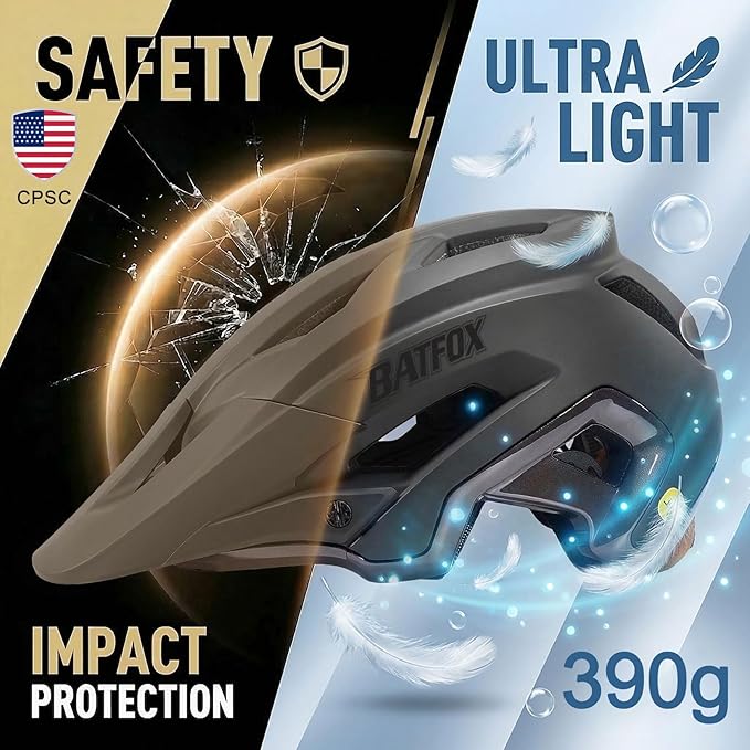KINGBIKE NTA-8776 Mountain Bike Helmet Professional Ebike Helmets with 3-Level Adjustable Visor & Camera Mount E-MTB Helmet for Adults Men Women Youth E-Bike Safety Certified