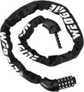 Bike Lock with Numbers and high Security Level, Bike Chain Lock, Bicycle Locks, 5 Digit Combination Lock for Bike, Bicycle, Scooter, Motorcycle, Door, Gate, Fence