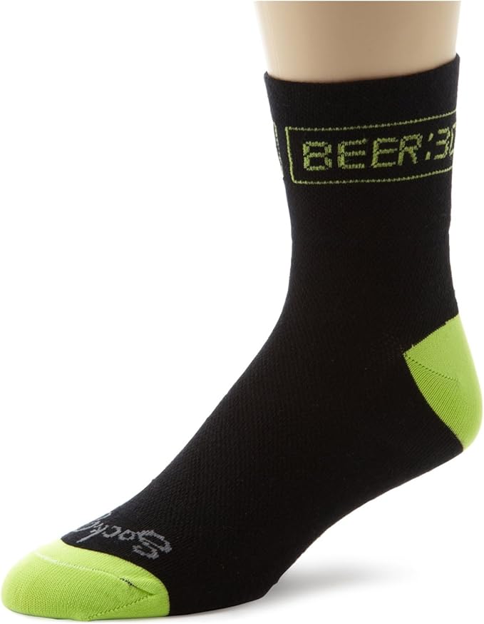 SockGuy Classic 3IN Beer:30 Cycling Sock