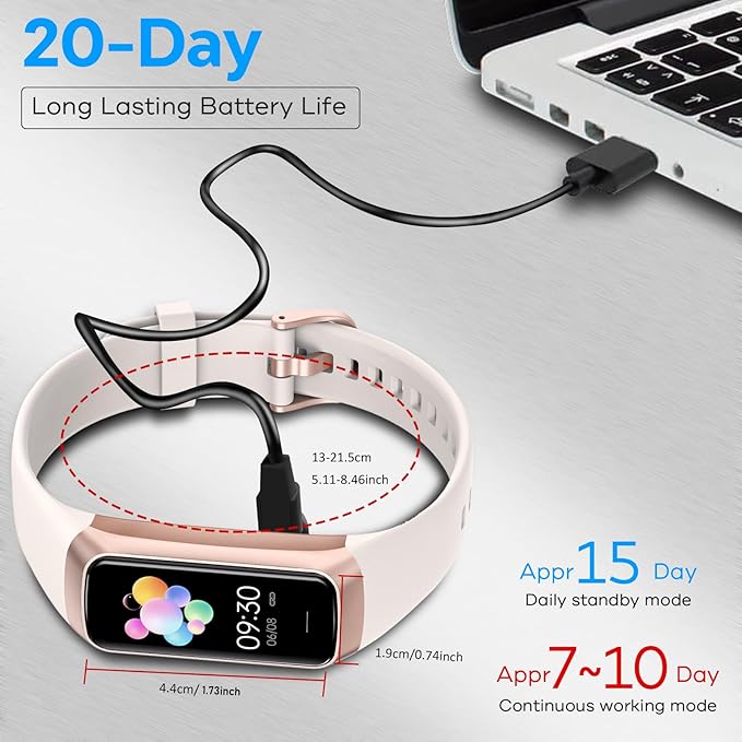 Fitness Activity Tracker for Men Women,Smart Watch with Blood Pressure Monitor Heart Rate Sleep Monitor IP67 Waterproof Pedometer Step Counter Calorie Tracker Health Watch for Android iOS Phones