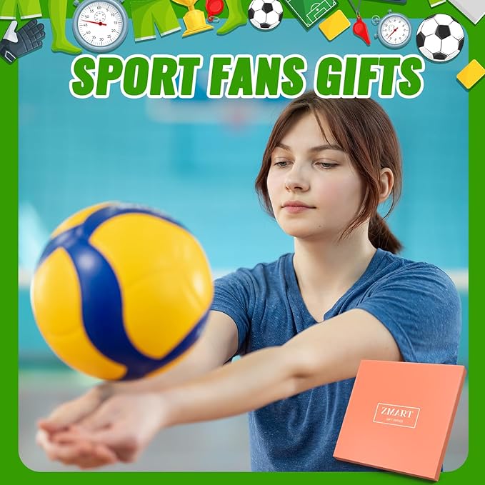 Zmart Sport Gifts for Men - Softball Basketball Volleyball Wrestling Plane Bike Socks