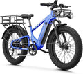 LEONX M2 Pro Electric Bike,1800W Motor Electric Bike for Adults, 26'' x 4.0'' Fat Tire Ebike with 48V 17.5AH Battery, 36MPH 85Miles Long Range Electric Mountain Bike, Up to 110 Nm