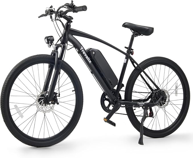 Electric Bike for Adults, 50/74 Miles 20 MPH Mountain EBike, Cadence/Torque Sensor with 500W Peak E Bike, 10.4/15.6Ah Removable Battery, 26“ Puncture-resistant Tires bike with Shimano 6-Speed