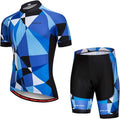 Hotlion Men's Cycling Jersey Set Summer Cycling Clothing Suit Pro Team Bike Clothes Road Biking Outfits Bicycle Kit for Men