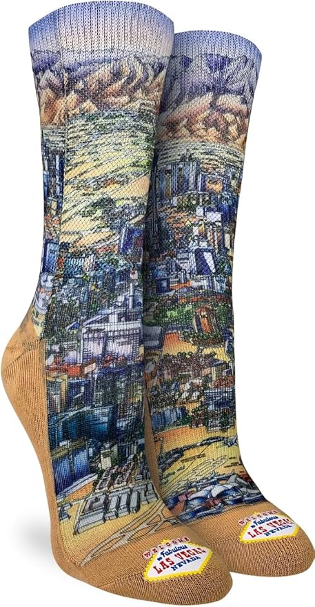 Good Luck Sock Novelty Crew Socks for Adults - For Men, Women and Teens