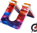 SHIDOW PVC Bike Stand, Indoor Bike Stand, bike display stand, Bike Stand Floor Bicycle Rack for Bike and Balance Bike Indoor Storage(Multicolor)