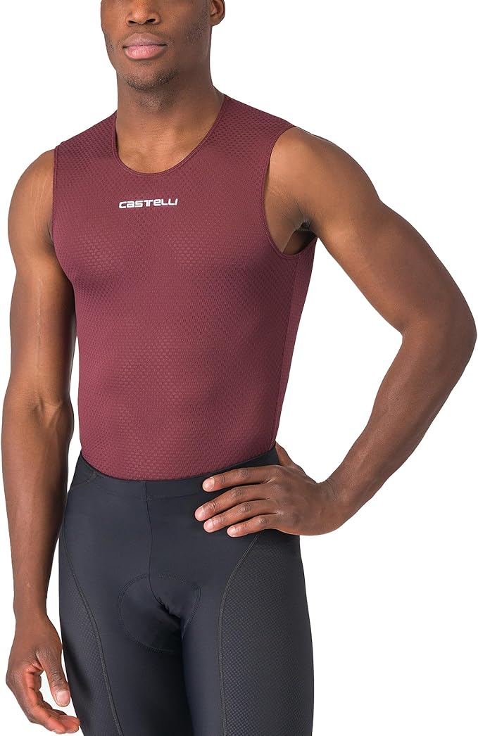 CASTELLI Men’s Pro Mesh 2.0 Sleeveless Jersey, Breathable Cycling Mesh Base Layer for Road, Gravel Biking & Racing