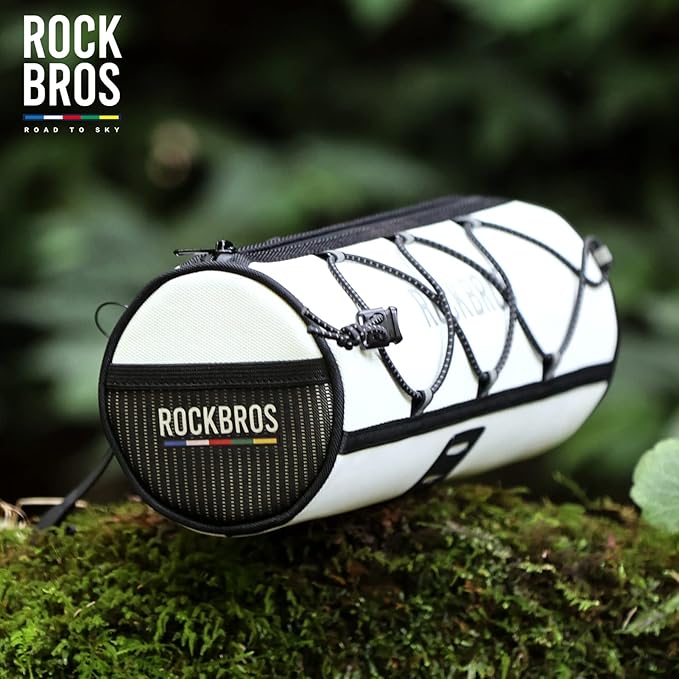 ROCKBROS ROAD TO SKY Bike Handlebar Bag Bicycle Front Bag Bag Storage Bag Lightweight & Sturdy Bicycle Handlebar bag for Road Mountain Bike 2L