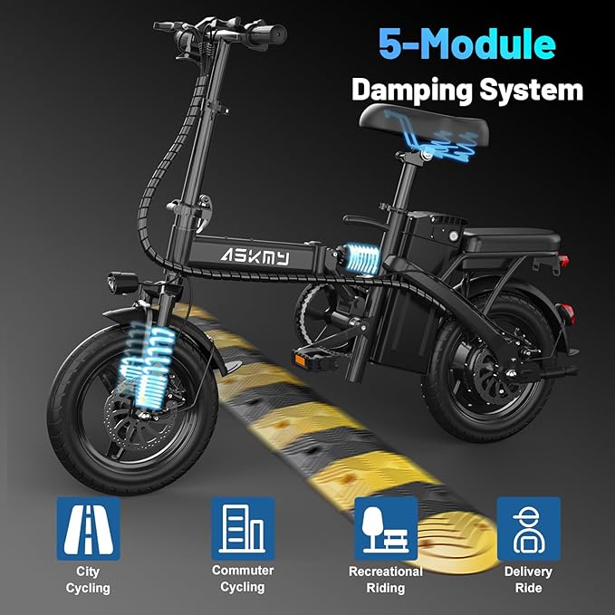 Fat Tire Electric Bike for Adults - UL2849 Certified, 48V Battery, Foldable & Non-Foldable Options, 30-40MPH, LCD Display, Urban Commuter Ebike