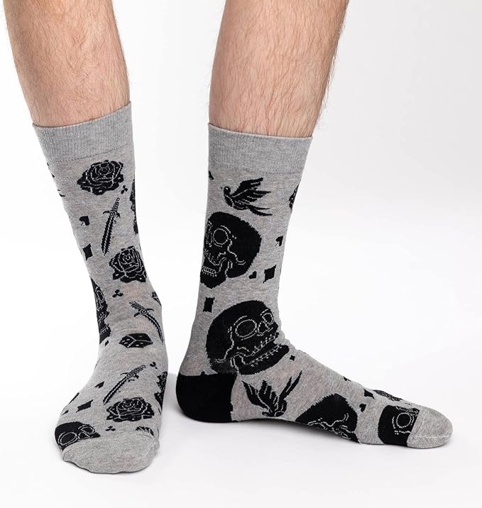 Good Luck Sock Novelty Crew Socks for Adults - For Men, Women and Teens