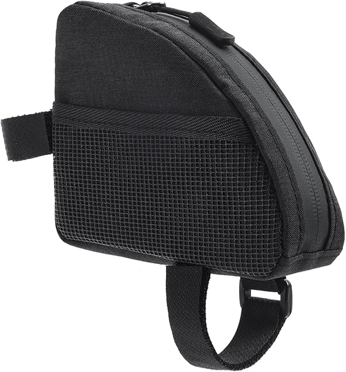 Bike Top Tube Bag, Bike Triangle Tools Storage Bag Top Tube Pouch with Reflective Strap, Rainproof Design, for Road Mountain Outdoor Cycling Accessories