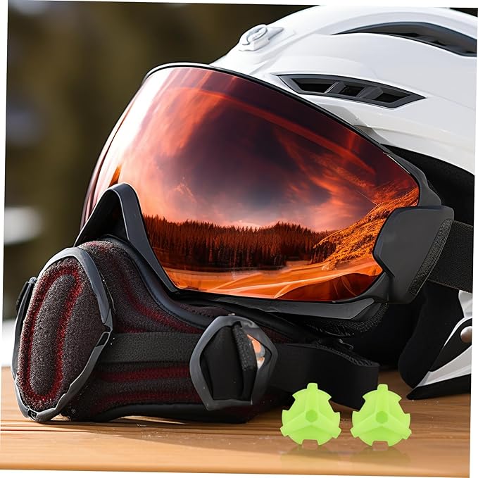 Screws Kit for Visor Green Visor Clips and Hardware Fit for Dirt and Baseball Helmets Easy Replacement Accessory