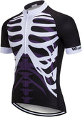 Weimostar Men's Cycling Jersey Short Sleeve Bike Clothing Multicolored Diamond
