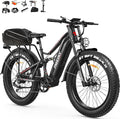FREESKY 3500W BAFANG Motor Electric Bike for Adults, 48V 30Ah Samsung Cells Battery Ebike 120 Miles, 38+MPH, 26" Fat Tire Dirt All-Terrain Mountain E Bike, Full Suspension, UL 2849 Certified by TÜV