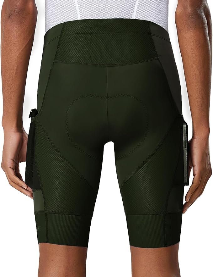 YKYWBIKE Cycling Shorts Men with Pockets,4D Padded Bike Shorts for Men,Biker Short UPF 50+ MTB Bicycle Road Biking Short