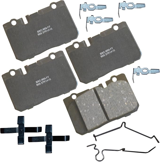 Bendix Premium SBC665 Ceramic Front Brake Pads for Lexus LS400 2000-1995
