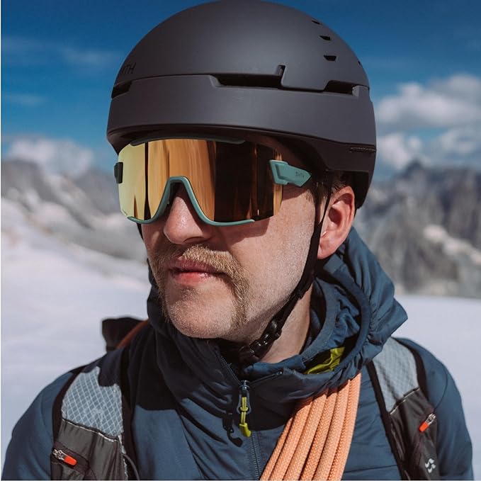 SMITH Wildcat Sunglasses with ChromaPop Shield Lens – Performance Sports Sunglasses for Biking & More – For Men & Women
