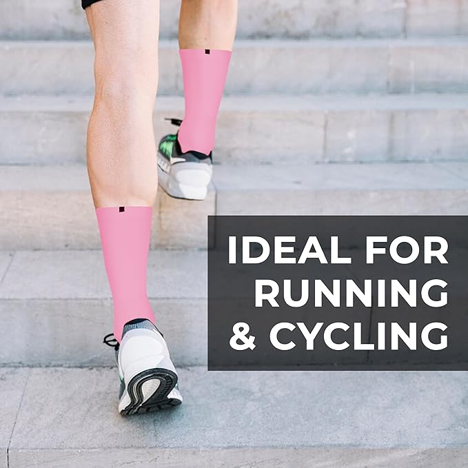 Performance Cycling Socks – Compression, Moisture-Wicking Crew Bike Socks