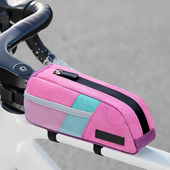 Large Capacity Bikes Front Frame Bag Light Weight Bike Storage Pouches Cyclings Saddles Top Tube Bags Bicycles Frame