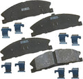 Bendix Premium SBC1611 Ceramic Front Brake Pads for Ford Explorer 2013-2012, Flex 2012, Flex 2017, Taurus 2016-2013, Lincoln MKS 2014