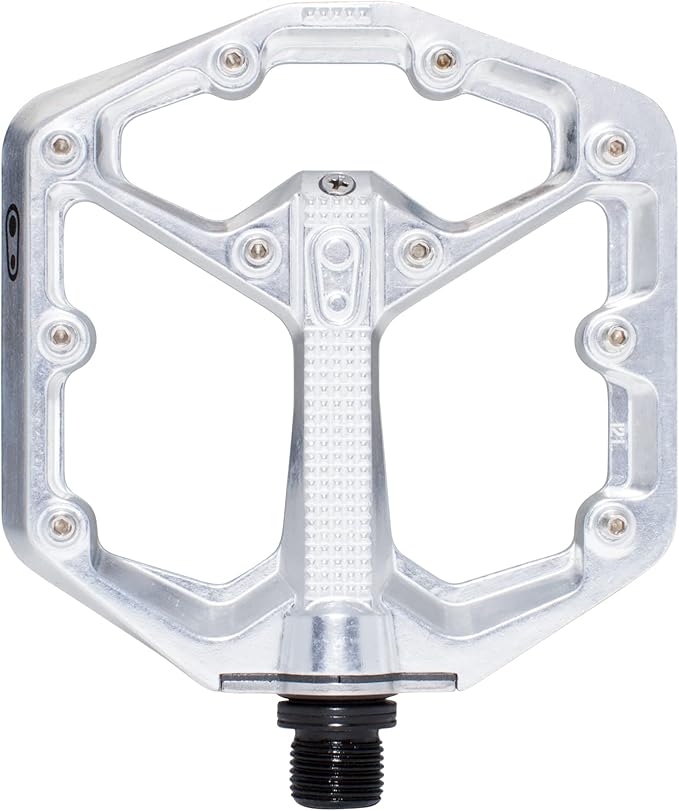 Crankbrothers Stamp Flat MTB Pedals - Size-Specific, Lightweight, Versatile, Durable Bike Pedals