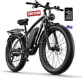 Ebike for Adults Electric, 52V 19.2Ah/32Ah, Peak 2000W/2500W E-Bike, 36/40MPH, 70 Miles/100Miles, Hydraulic Disc Brake, Off Road Snow Mountain E-Bike, 24"/26" Fat Tire Electric Bicycle UL2849 by SGS