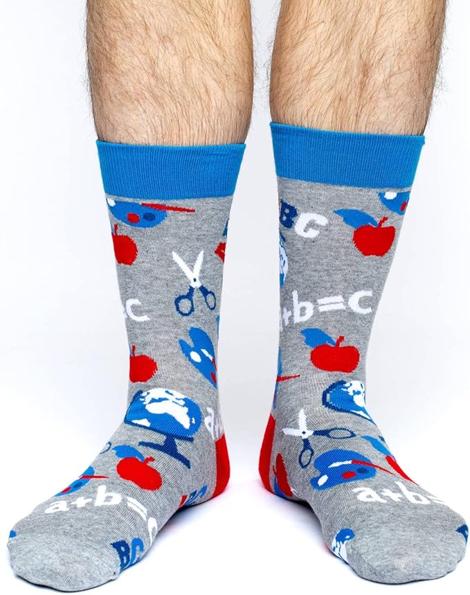 Good Luck Sock Novelty Crew Socks for Adults - For Men, Women and Teens
