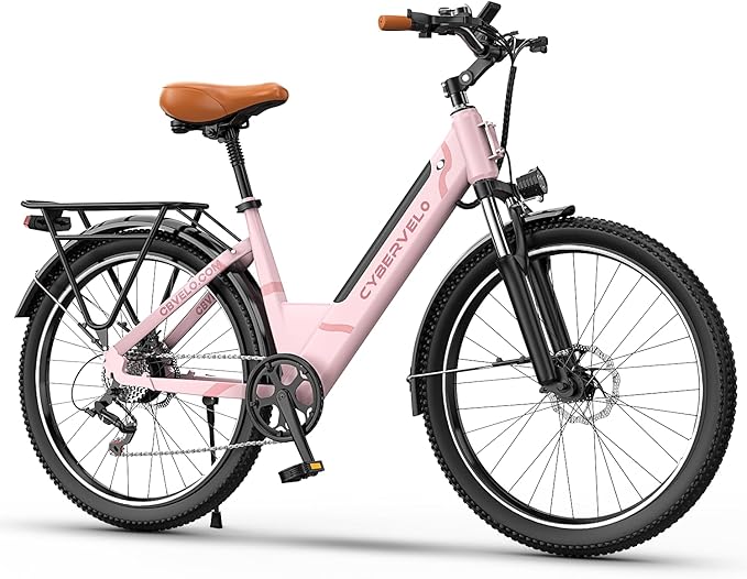 YorkE 26“ Electric Bike for Adult,1000W Peak, up 80 Miles Removable Battery Ebike,Adult Electric Bicycles for All Terrain,Men Women E Bike, 7-Speed
