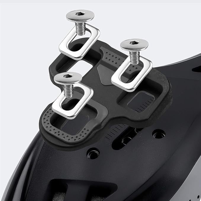 WOWSPORT Look Keo Road Bike Pedals - Lightweight Clipless Pedals with Sealed Bearings & Nylon/Carbon Body | 9/16″ Spindle, Compatible with Look Keo Cleats for Indoor & Road Cycling