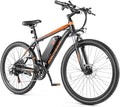 ANCHEER 26" Electric Bike for Adults, [Peak 750W Motor] Electric Mountain Bike, 22 MPH Commuter Ebike, 55 Miles Adults Electric Bicycle with 48V/374Wh Battery, LCD Display, 21 Speed, Front Suspension