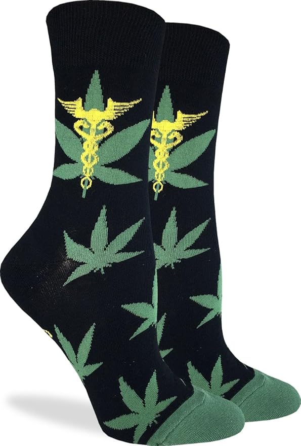 Good Luck Sock Novelty Crew Socks for Adults - For Men, Women and Teens
