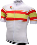 Cycling Jerseys Men Bicycle Short Sleeve Summer Shirt Bike Biking Tops Riding Clothing Flag