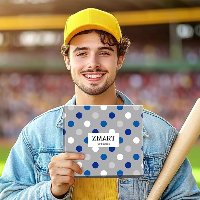 Zmart Sport Gifts for Men - Softball Basketball Volleyball Wrestling Plane Bike Socks