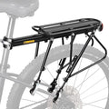 HONGYEA Bike Cargo Rack 220 Lbs Load Bike Rack Full Quick Release Universal Adjustable, Aluminum Alloy Waterproof Bike Luggage Rear Rack, Bicycle Rear Rack for MTB, Ebikes, Road Bike