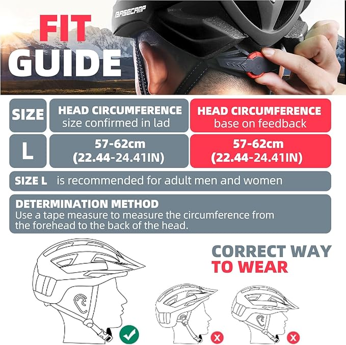 Shinmax Bike Helmet, CPSC/CPC Bike Helmet for Adult Men Women with Magnetic Goggles&Led Back Light Cycling Helmet Adjustable SM-T69