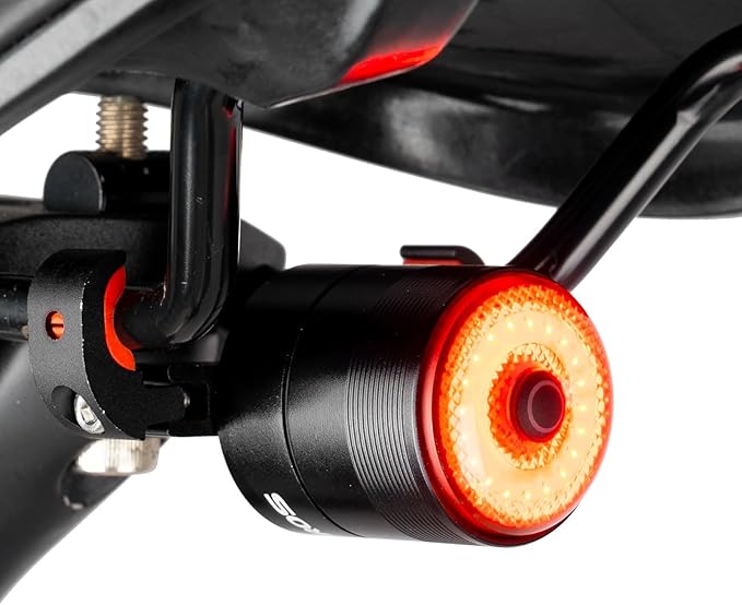 ROCKBROS Bike Tail Light Smart,Brake Sensing Bicycle Rear Lights for Night Ride,Ultra Bright LED Back Lights,Type C USB Rechargeable,IPX6 Waterproof,Cycling Safety Taillight Accessories