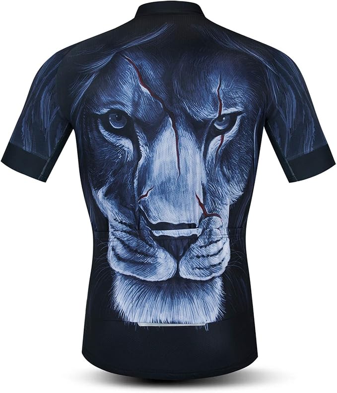 Bike Bicycle Tops Men's Cycling Jerseys Full Zipper MTB Clothing Cycle Clothes