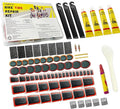 Bike Tire Repair Kit, 80 PCS Bike Tube Patch Kit with Bike Tire Levers, Bike Tire Patch and Tire Repair Glue, Bike Patch Kit for Mountain and Road Bike