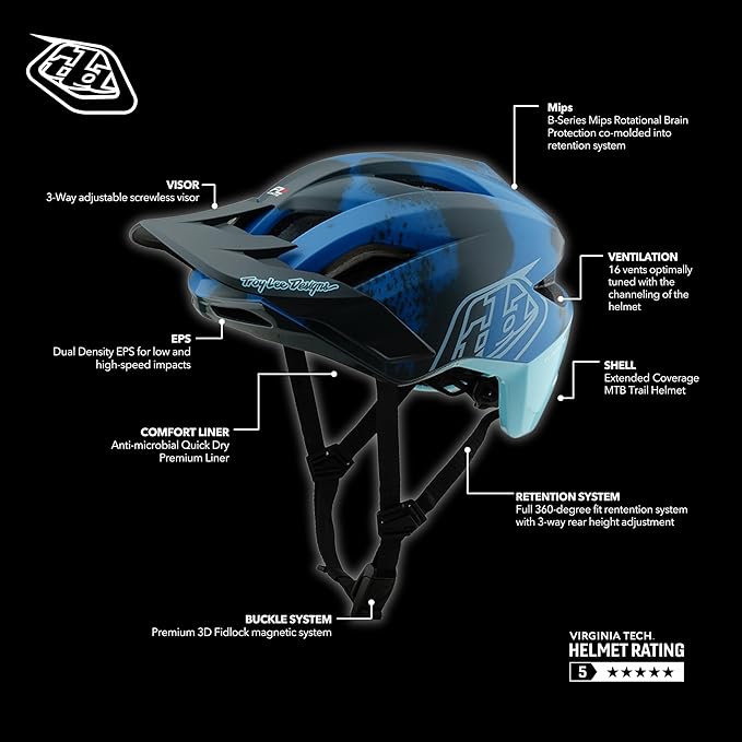 Troy Lee Designs FLOWLINE SE Helmet MIPS for Mountain Bicycle MTB