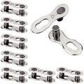 VANSIHO 8 Pairs 6/7/8/9/10 Speed Bicycle Chain Connector Missing Link for MTB/Road/BMX/Electric Bikes (8)