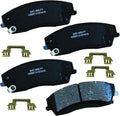 Bendix Premium SBC1056K1 Ceramic Front Brake Pads for select Chrysler 300 2010-2005, Dodge Challenger 2010-2009, Charger 2010-2006, Magnum 2008-2005 (models with Single Piston Calipers)