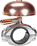 CATEYE OH-2200 Yamabiko Bicycle Bell – Classic Brass Bike Bell with Loud 85 Decibel Sound for Safety, Fits Road, MTB, Kids Bikes, Aluminum Bolt-on Design