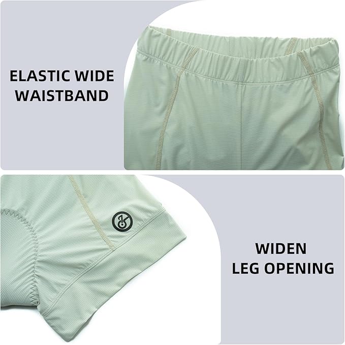 YKYWBIKE Cycling Underwear Mens 4D Padded Bike Shorts Breathable Biker Short Bicycle MTB Liner Short Road Biking Shorts