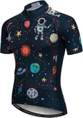 Cycling Jersey Mens Road Bicycle Clothing Summer Short Sleeve Breathable Cycling Tops