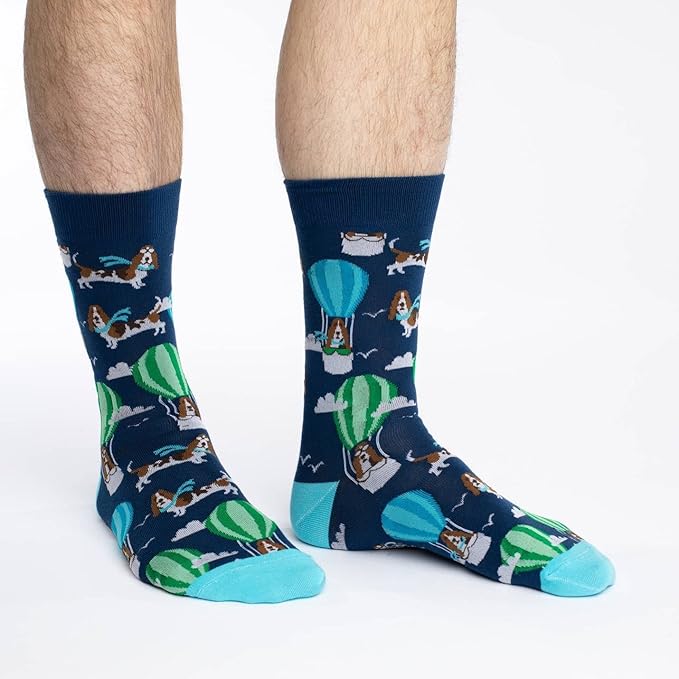 Good Luck Sock Novelty Crew Socks for Adults - For Men, Women and Teens