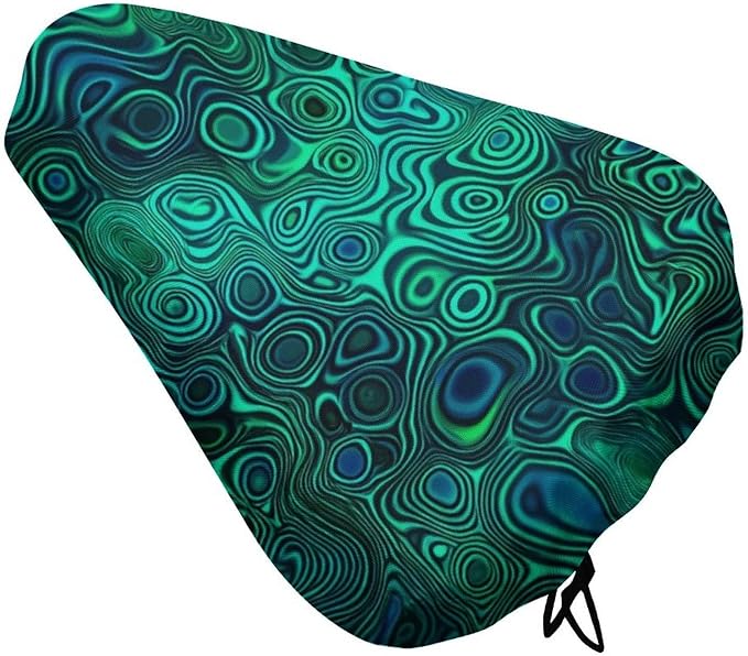 Adjustable Exercise Bike Seat Cover, Soft Cushion Indoor Outdoor Dust Resistant Protection