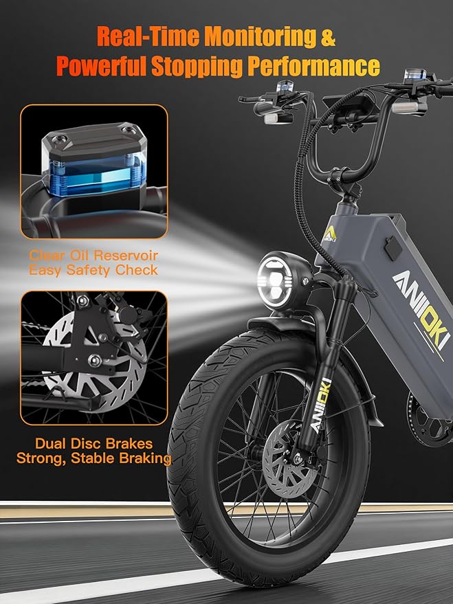 Electric Bike for Adults,200 Miles Long Range Commuter City Ebike with 1400/1600/1800W Motor and 48/52V 60/70Ah Battery,28+MPH Speed Fat Tire Electric Bicycle