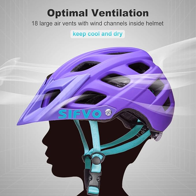 Kids Bike Helmet for Boys and Girls Ages 8-14 Adjustable Youth Helmet with Detachable Visor Lightweight, Safe & Stylish Cycling Bicycle Helmets for Kids 54-57cm
